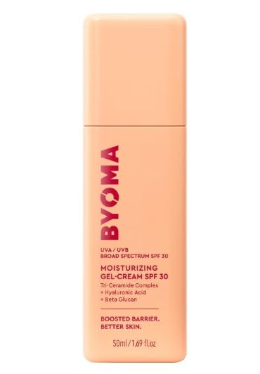 BYOMA ORIGINAL | SPF 30 Gel Moisturiser - Gel Idratante Viso SPF30 | 50 (V5E)