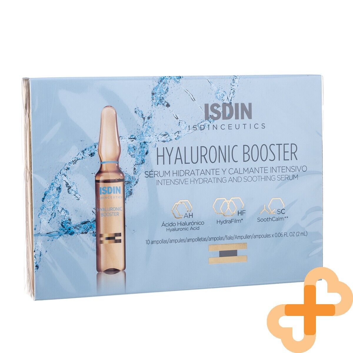 ISDIN Ialuronico Booster Intenso Idratante Emolliente Siero Ampolle 2ml 10pcs