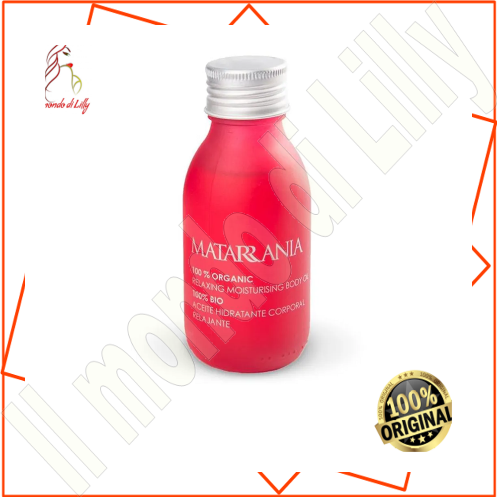 100 ORGANIC RELAXING BODY MOISTURIZING OIL 100 ml