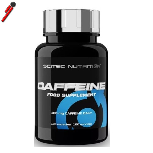 Scitec Nutrition - Caffeine 100 Cps. - Caffeina Pura Stimolante Energetico