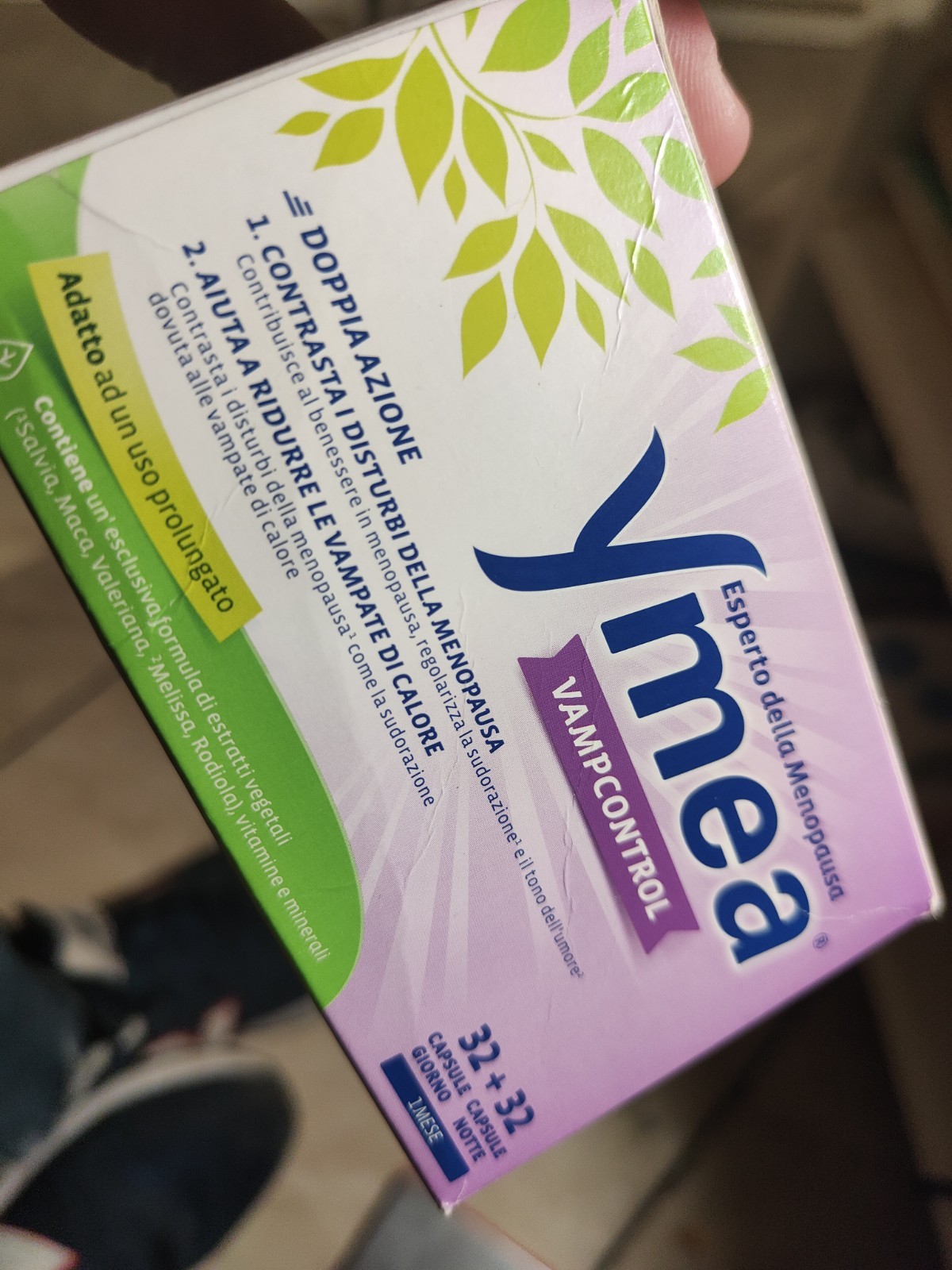 Ymea Vamp Control Integratore Menopausa 32+32 Capsule