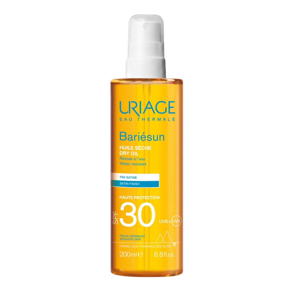Uriage Bariésun - Olio Solare Secco SPF30 Pelle Sensibile, 200ml