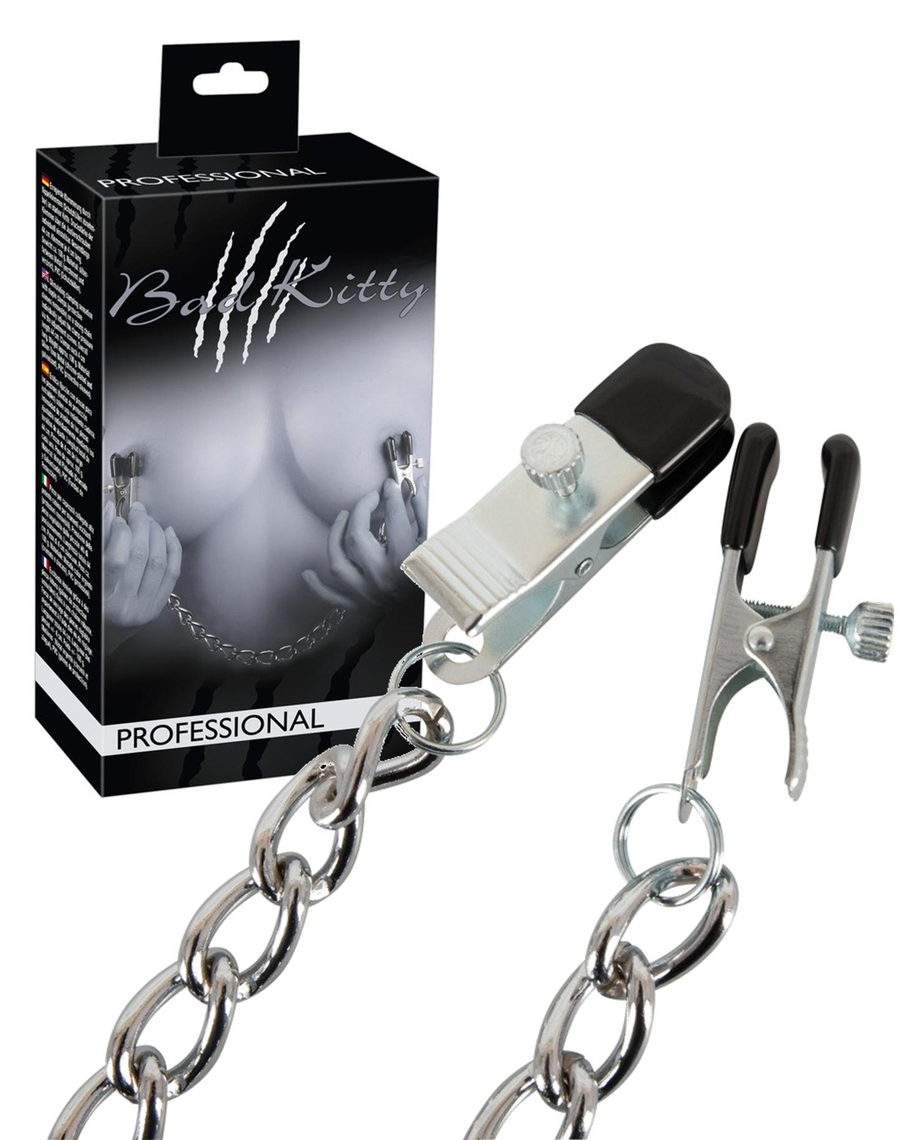 Pinze stringi capezzoli bondage morsetti stimolatore per seno fetish sextoy BDSM