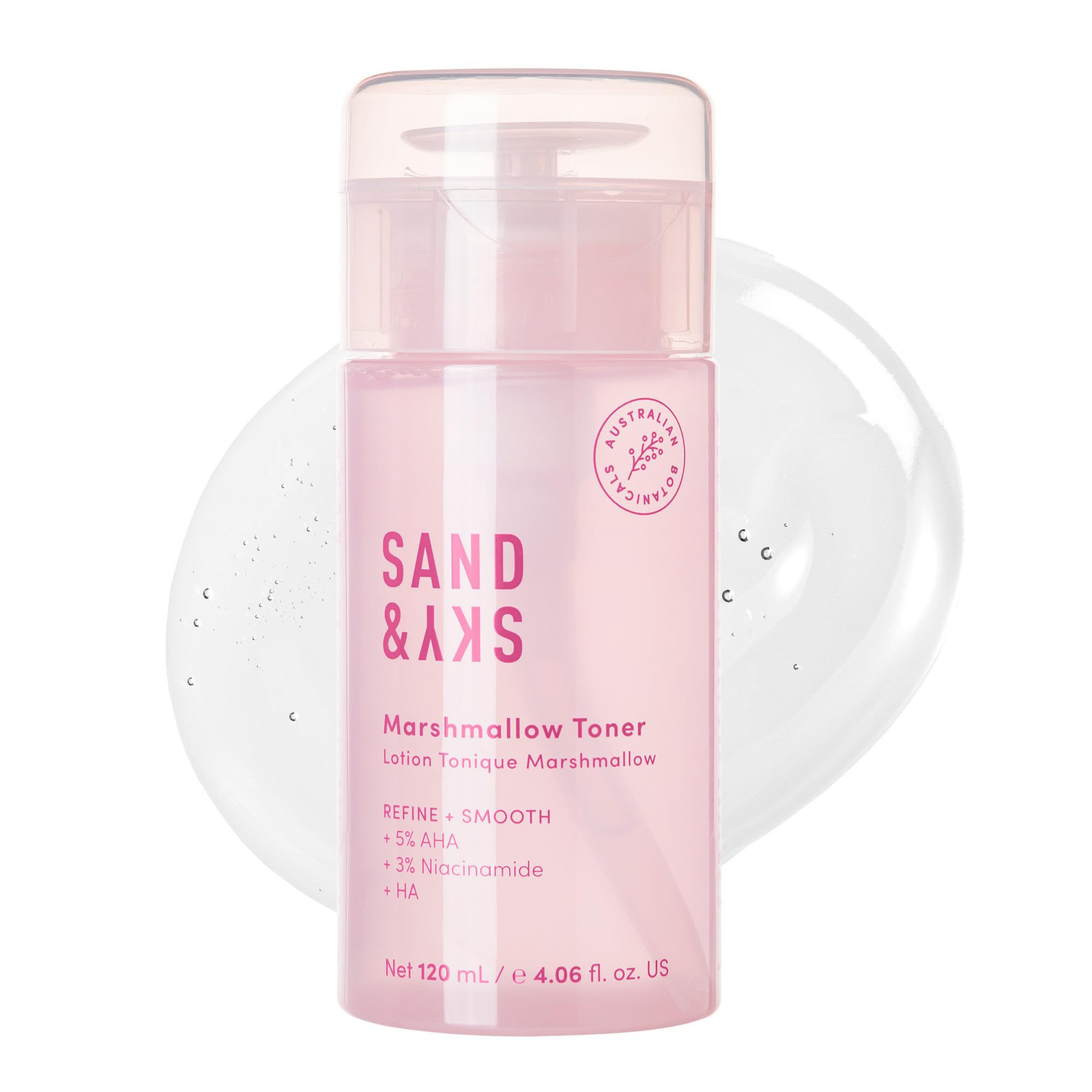 Tonico all’Althea officinalis Sand & Sky | Tonico viso idratante ed (t8h)