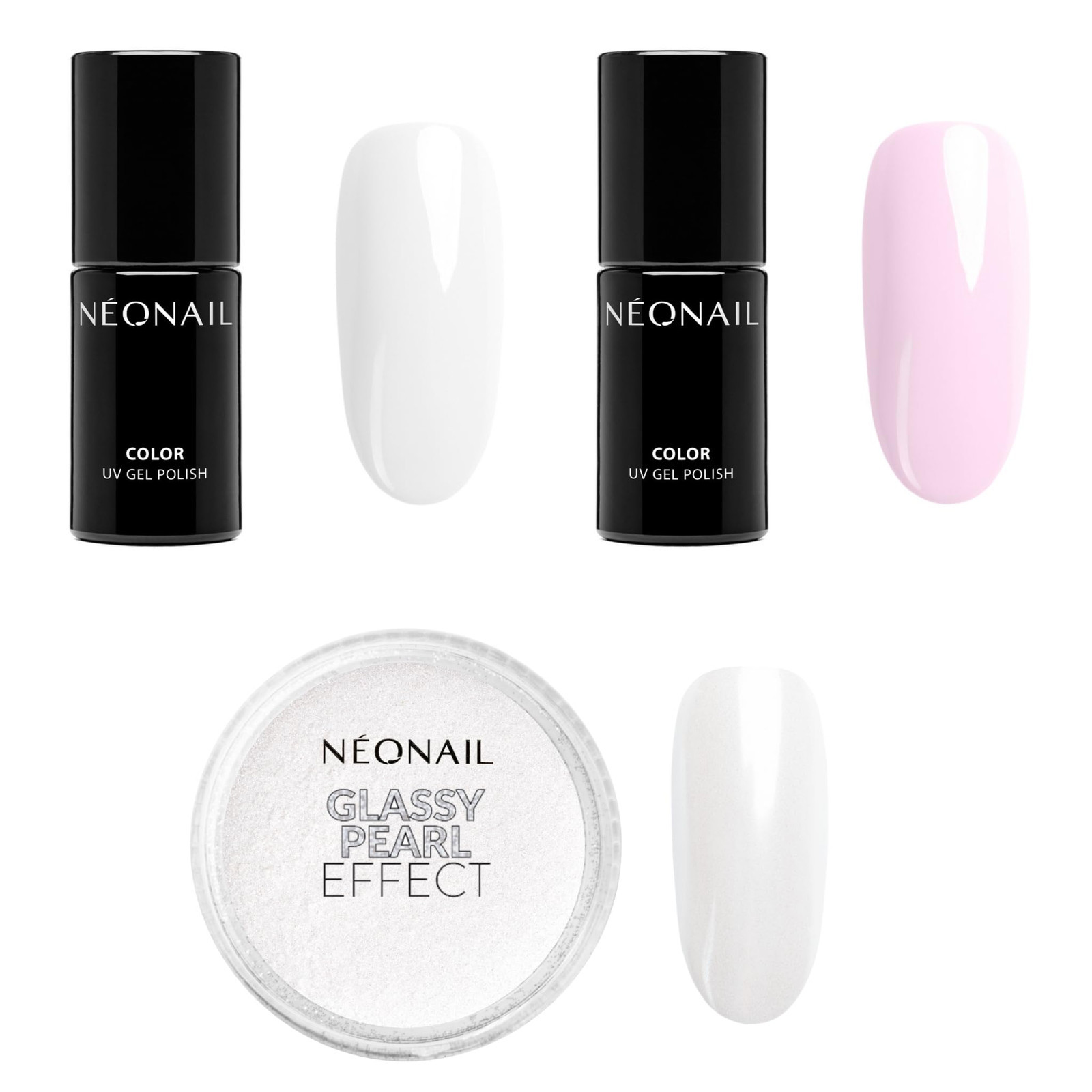 NEONAIL Set UV Smalto Semipermanente Unghie 7,2 ml Bianco Lattiginoso (y9X)
