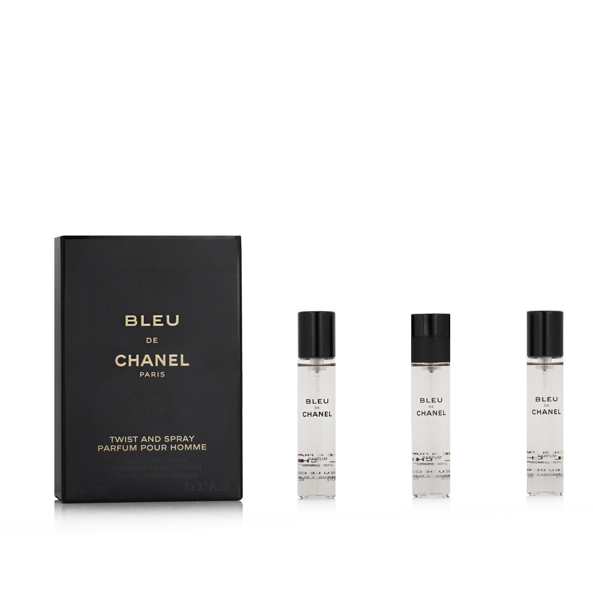 Profumo Donna Bleu Chanel Bleu de Chanel Parfum EDP [3 x 20 ml] EDP 2 Pezzi