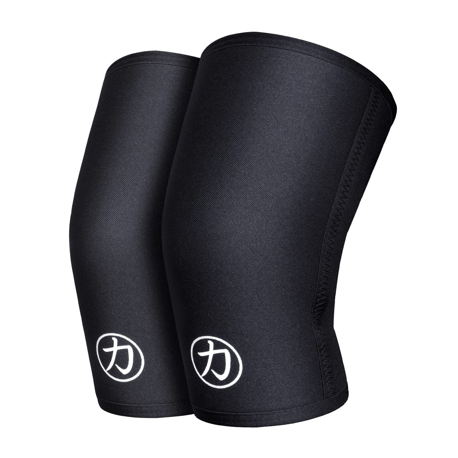 Strength Shop Ginocchiere uomo e donna in neoprene 7 mm, 1 paio (M), (S9N)