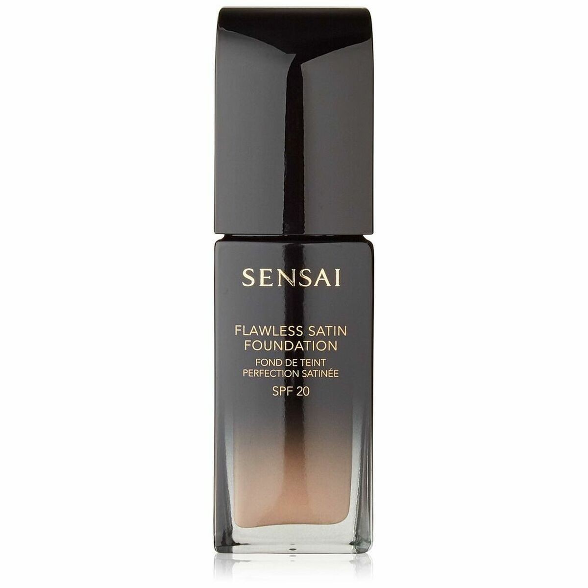 Base per Trucco Fluida Lawless Satin Foundation Sensai 202-Ochre beig [30 ml]