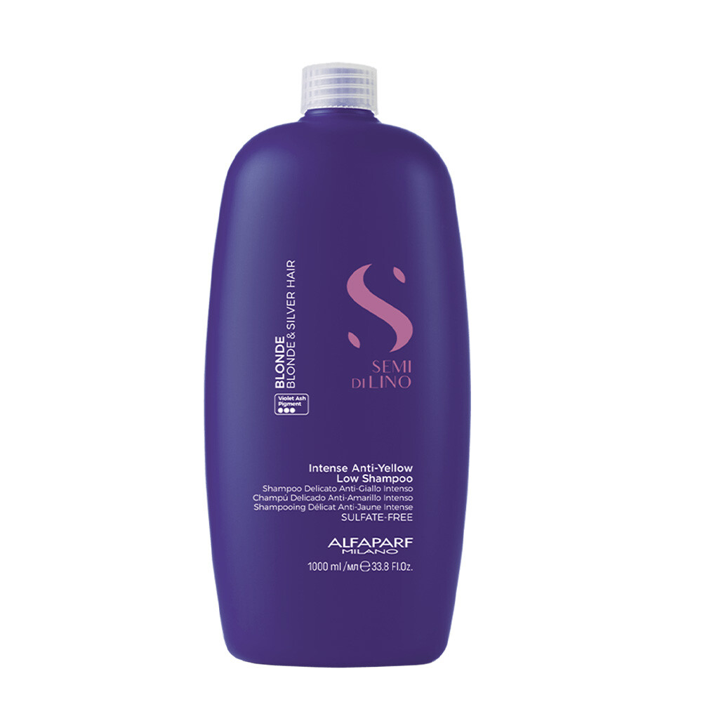 Alfaparf Milano Semi di Lino Blonde Anti Yellow Low Shampoo 1000ml