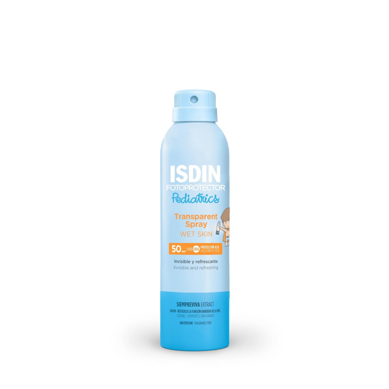 ISDIN Fotoprotector Isdin Pediatrics Transparent Spray Wet Skin Spf 50+ (n3b)