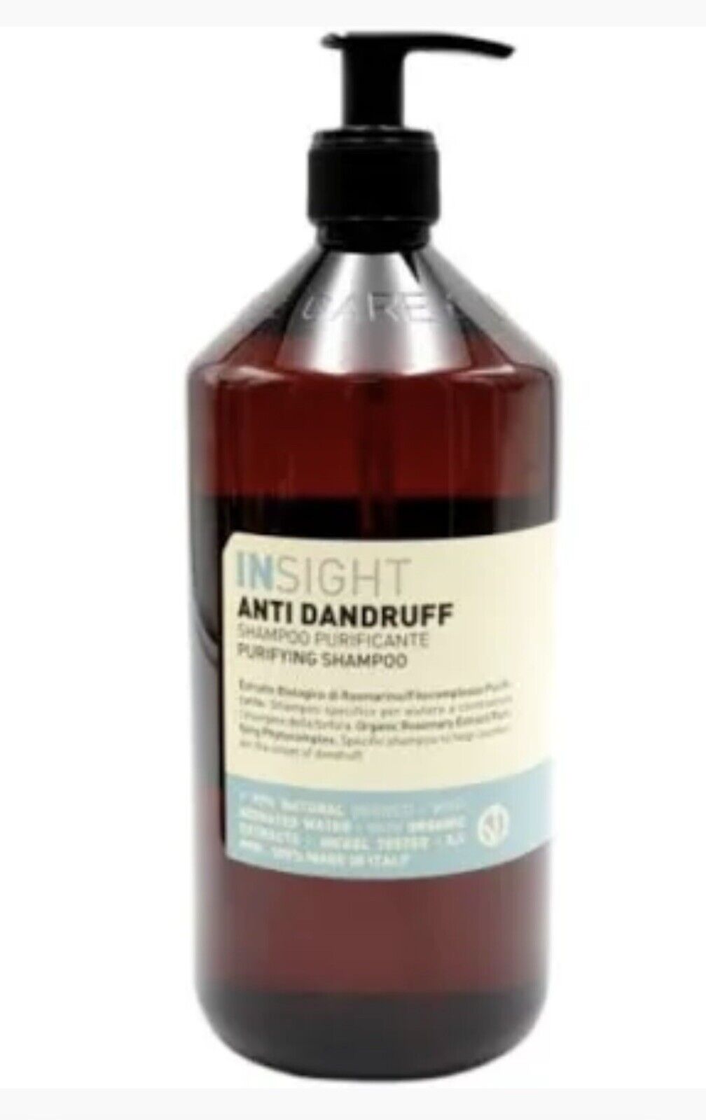INSIGHT ANTI DANDUF PURIFYNG SHAMPOO 900 ML ANTI FORFORA CON ESTRATTI NATURALI