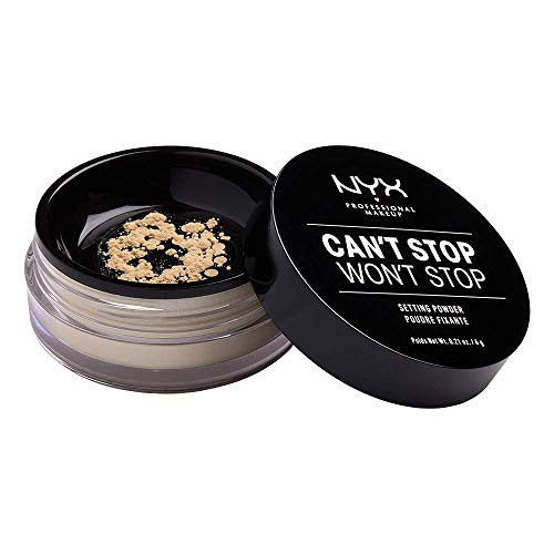 NYX Professional Makeup, Cipria in Polvere, Can't Stop Won't Stop Setting (j5m)