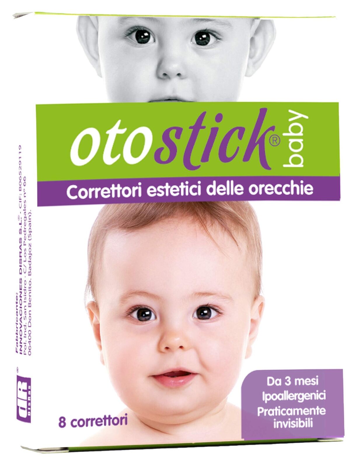 Otostick® 8 correttori Bambino Estetico delle Orecchie Prominenti