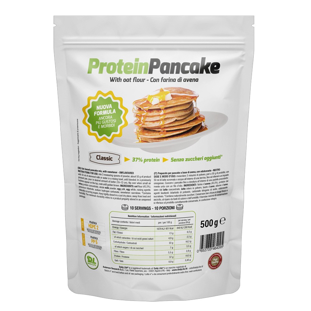 Daily Life - Protein Pancake CLASSIC (avena+proteine) - 500g