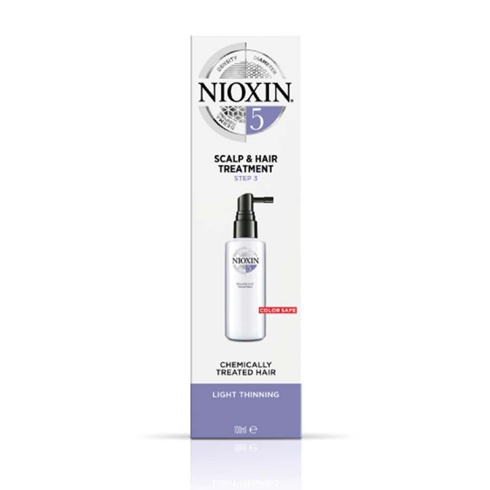 NIOXIN - SISTEMA 5 SCALP & TREATMENT - CHEMICALLY TREATED HAIR LIGHT THINNING (1