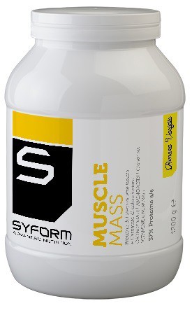 MUSCLE MASS BANANA/VANIGLIA 1200 G