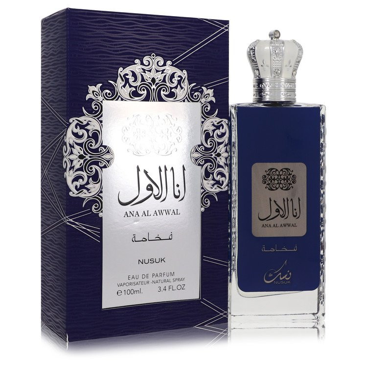Ana Al Awwal Blue by Nusuk Eau De Parfum Spray 3.4 oz / e 100 ml