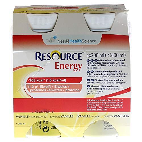 RESOURCE Energy Vaniglia 4x200ml