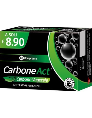 CARBONE ACT 45 COMPRESSE