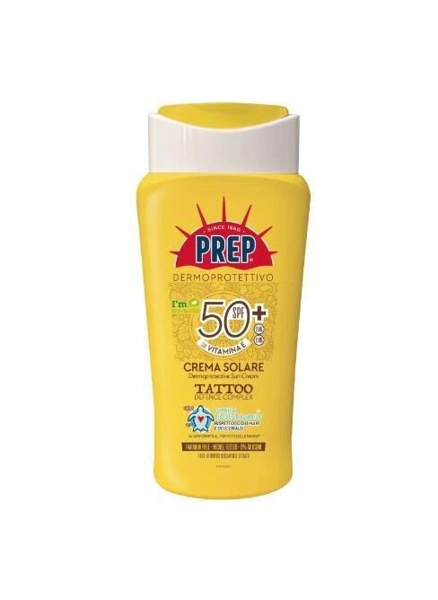 PREP Sun Crema Solare Tattoo SPF50+ 200ml