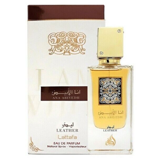 Lattafa ana abiyedh leather edp 60ml
