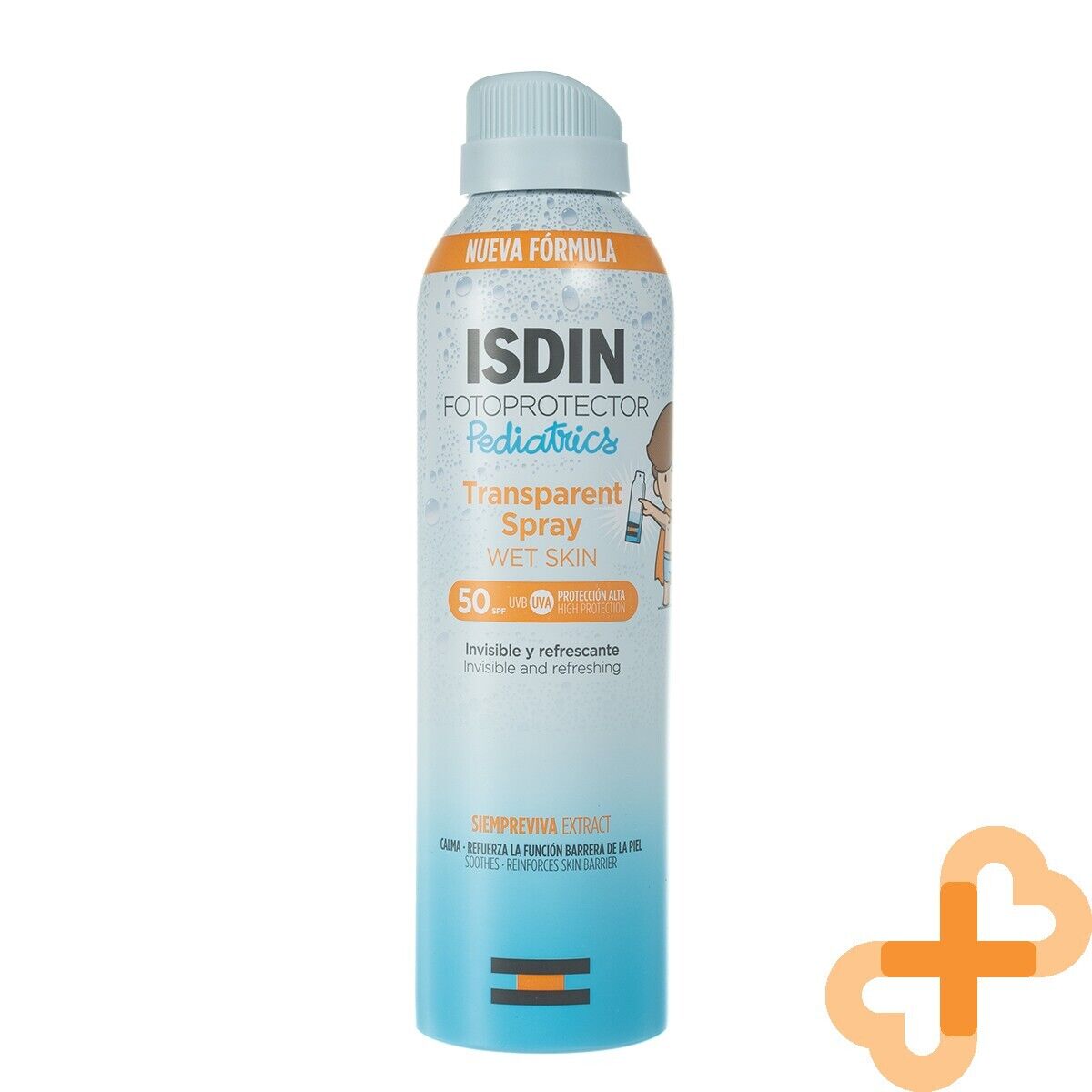 Isdin Pediatrics Spray Protettivo Adatto Per Uso Su Pelle Umida SPF 50+ 250 Ml