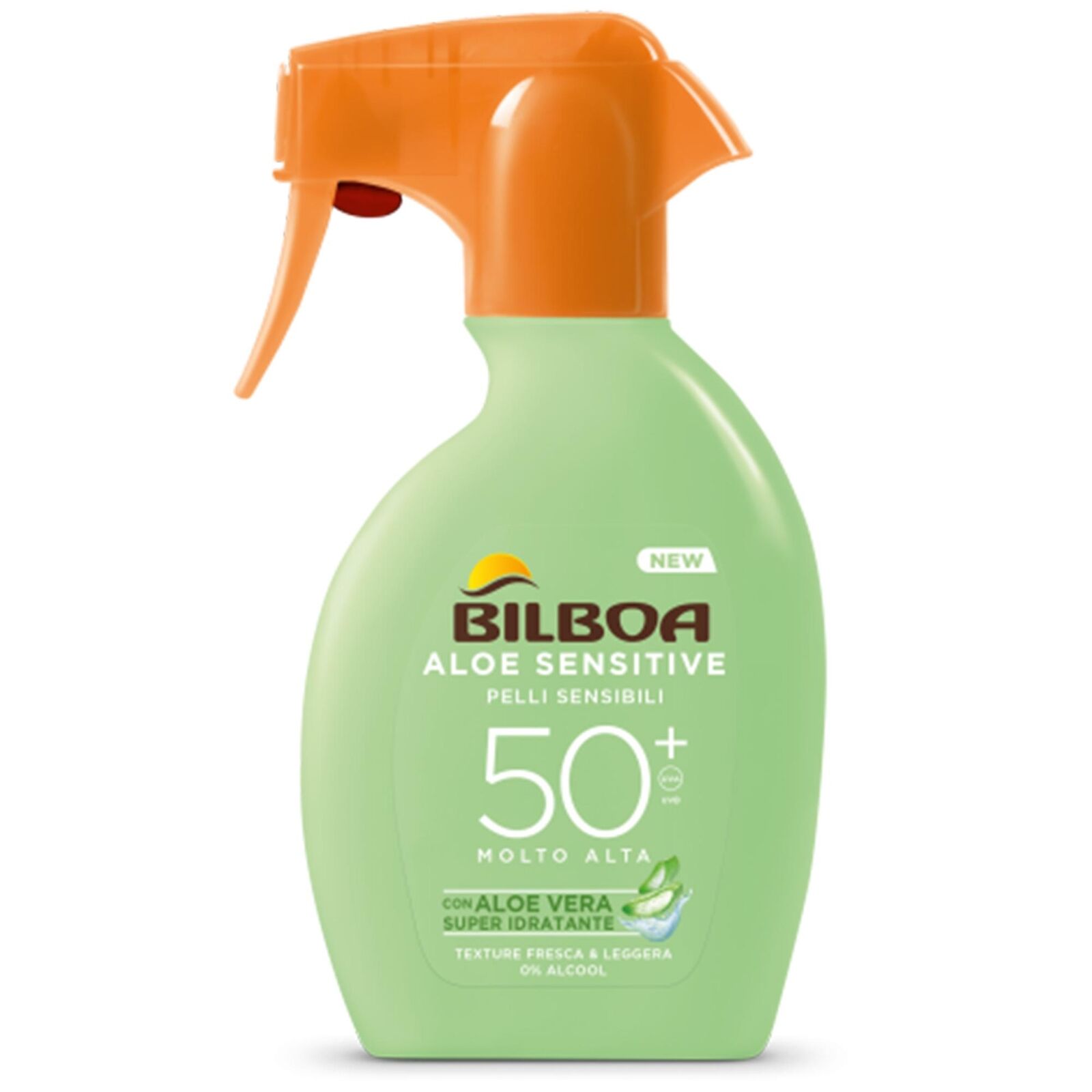 BILBOA ALOE SENSITIVE LATTE SOLARE SPRAY PROTEZIONE SPF50 250ML