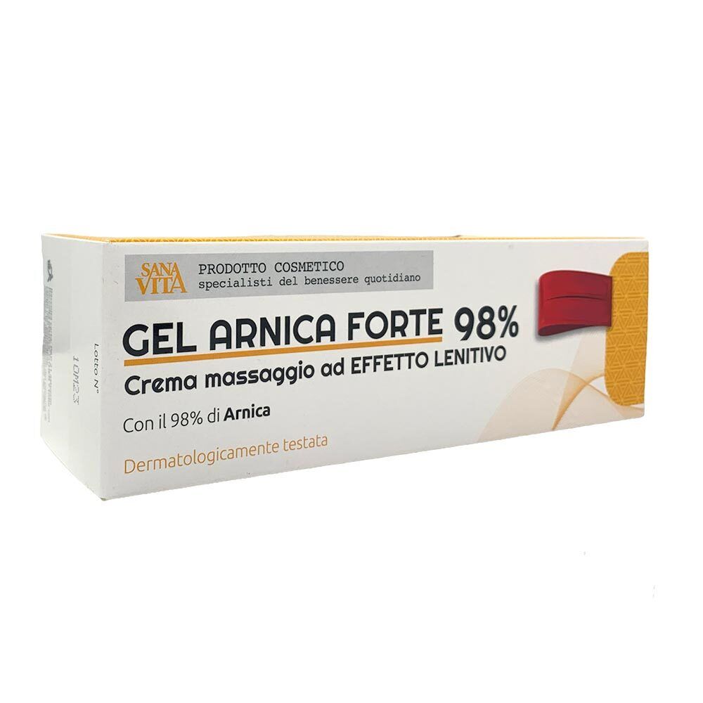 Paladin Pharma Sanavita - Arnica Gel Forte 98% Crema effetto Lenitivo, 150ml