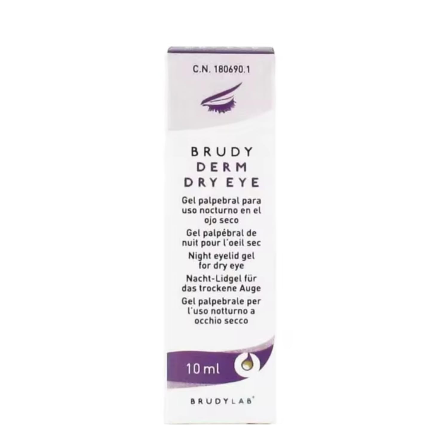 BRUDYLAB - Brudy Derm Dry Eye Gel 10 ml - Gel Idratante Notte per la (N6z)