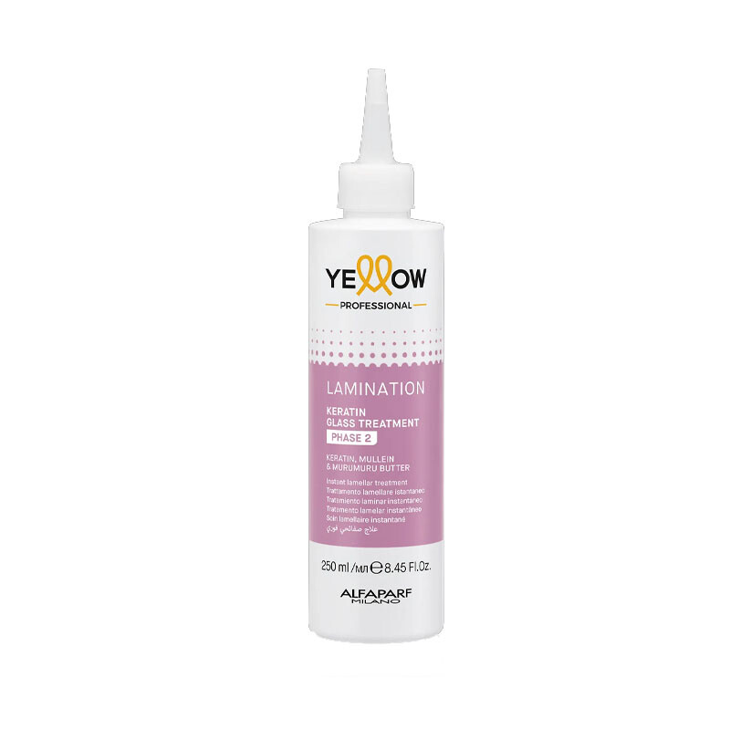 ALFAPARF Yellow Lamination Keratin Glass treatment Phase 2 250ml