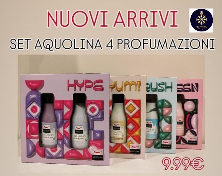 AQUOLINA COFANETTO BEAUTY CRUSH LATTE CORPO 125ML E BAGNO DOCCIA 125ML