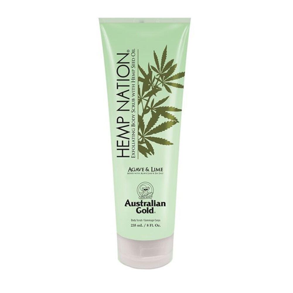 Australian Gold Hemp Nation - Agave & Lime Body Scrub, 235ml