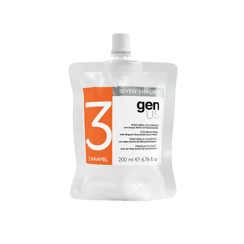 Maschera Colorante GENUS Seven Shades 3 Caramel 200ml