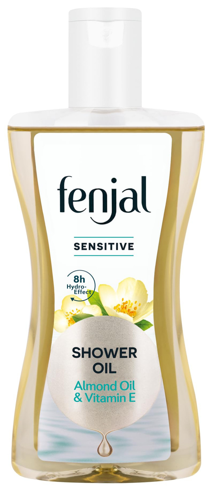 Fenjal Olio doccia Sensitive con olio di mandorle naturale e vitamina E, (G8n)