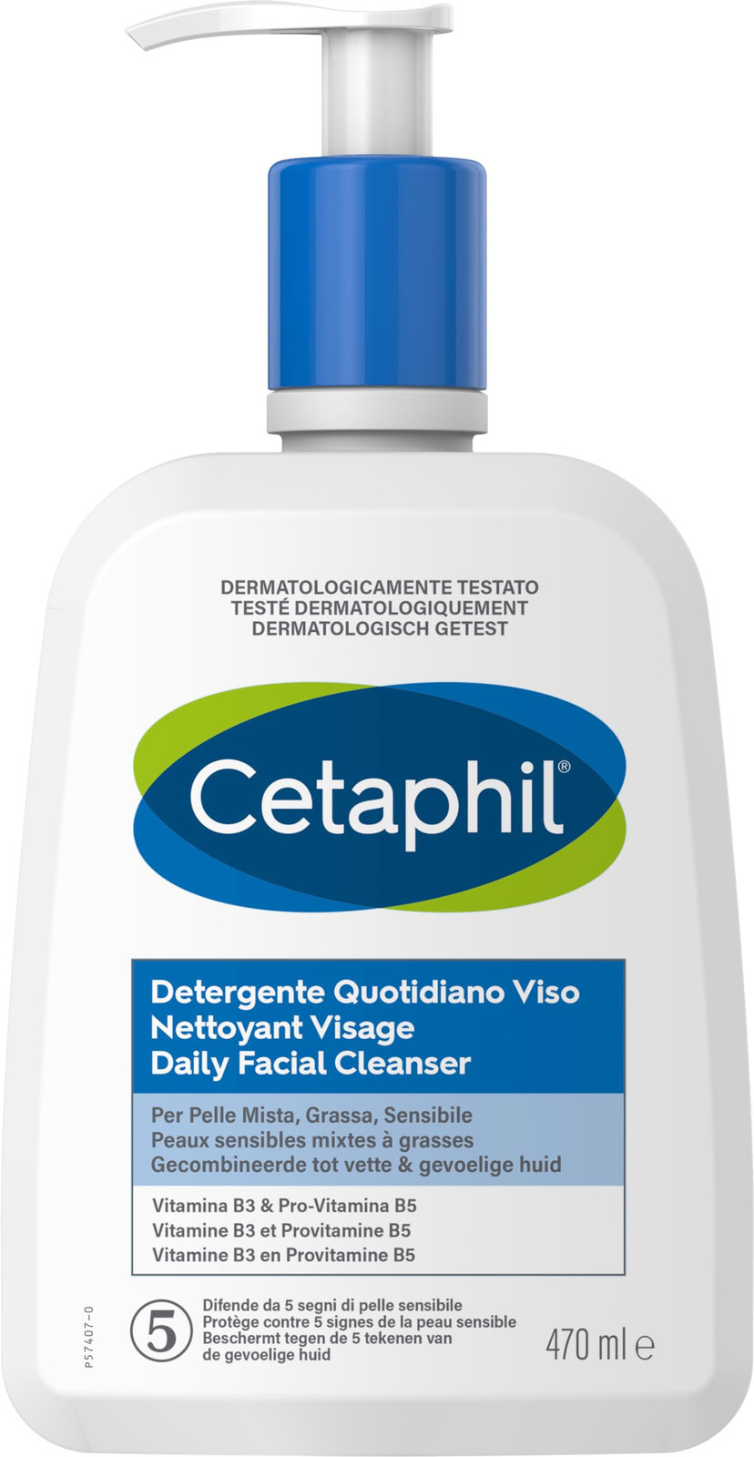 Cetaphil Detergente Quotidiano viso 473ml (h8o)