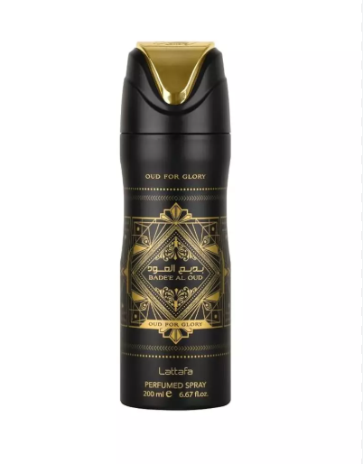 LATTAFA BADE'E AL OUD - OUD FOR GLORY DEODORANT SPRAY 200ML