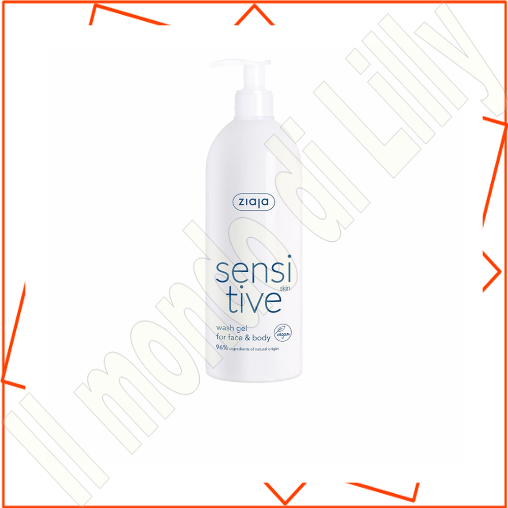SENSITVE  gel limpiador rostro y cuerpo para pieles sensibles 400 ml