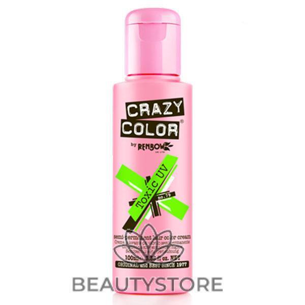 CRAZY COLOR SEMI-PERMANENT HAIR COLOR CREAM TOXIC UV 79