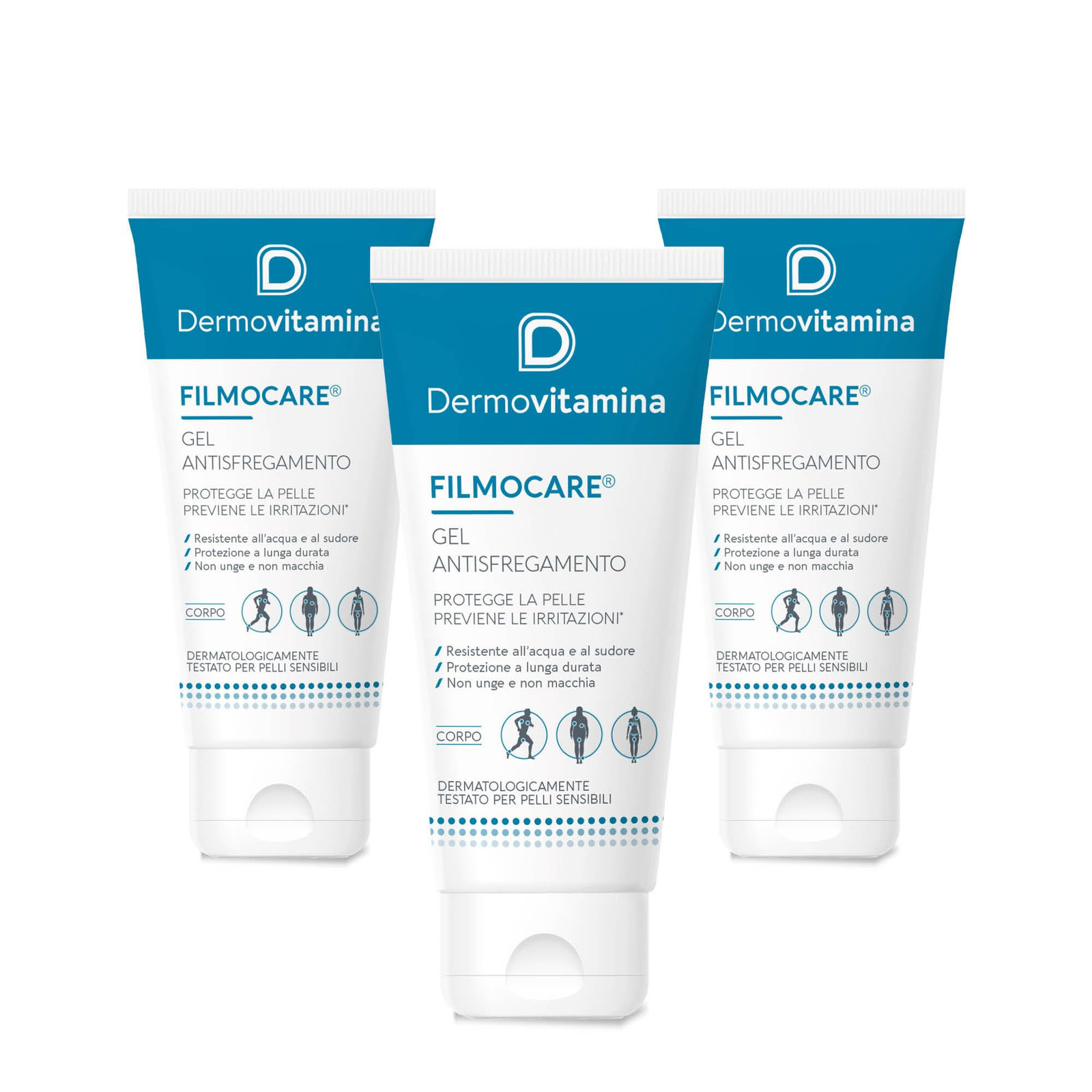 Dermovitamina Pack Filmocare Gel Antisfregamento 3x30ML - Gel (Z0x)