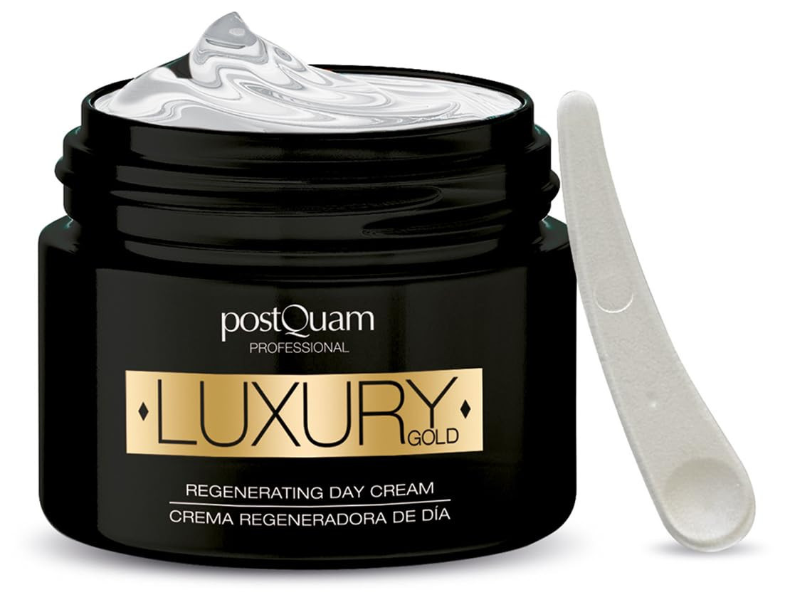 Postquam - Crema giorno Luxury Gold | Crema Idratante con Acido (H2H)