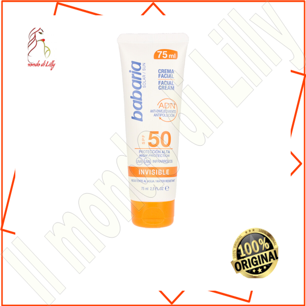 SOLAR INVISIBLE DNA facial sun cream SPF50 75 ml