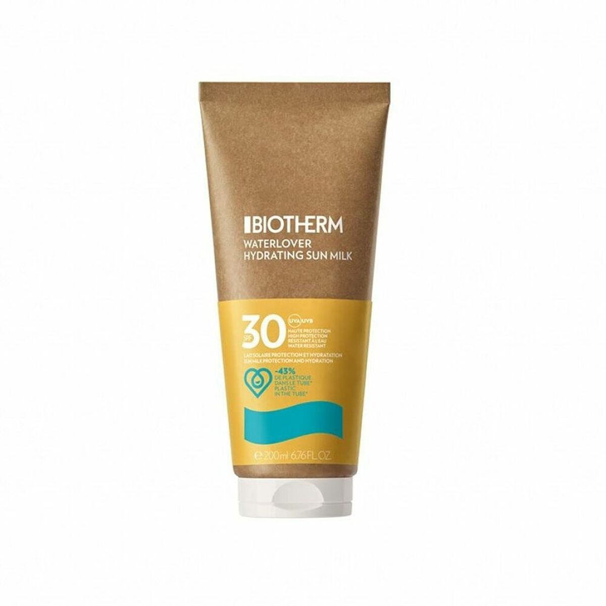 Protezione Solare Waterlover Hydrating Sun Milk Biotherm SPF 30 [200 ml]