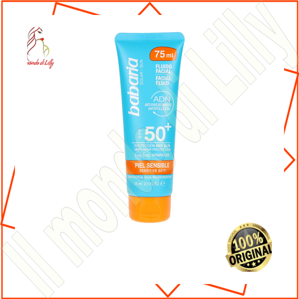 SOLAR ADN SENSITIVE facial sun cream SPF50+ 75 ml