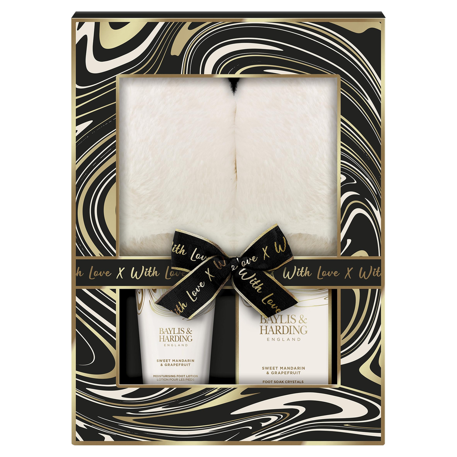 Baylis & Harding Set regalo di lusso con pantofole, mandarino dolce e (Y6r)