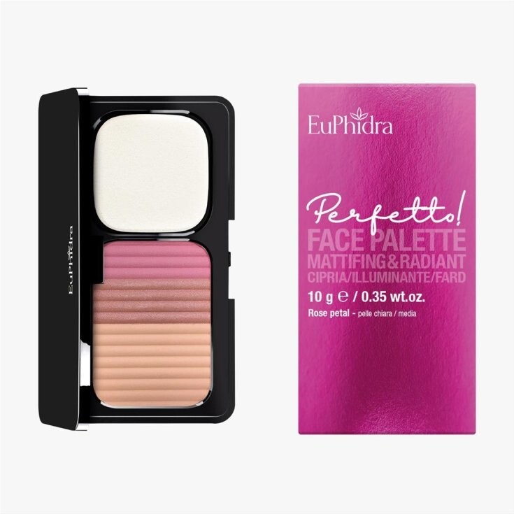Euphidra Face Palette Cipria/Illuminante/Fard