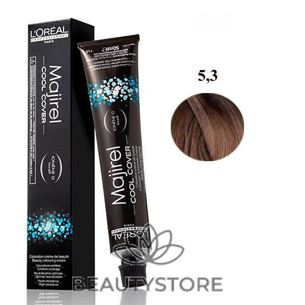 L'OREAL PROFESSIONNEL MAJIREL COOL COVER CASTANO CH BEIG DOR 5.3