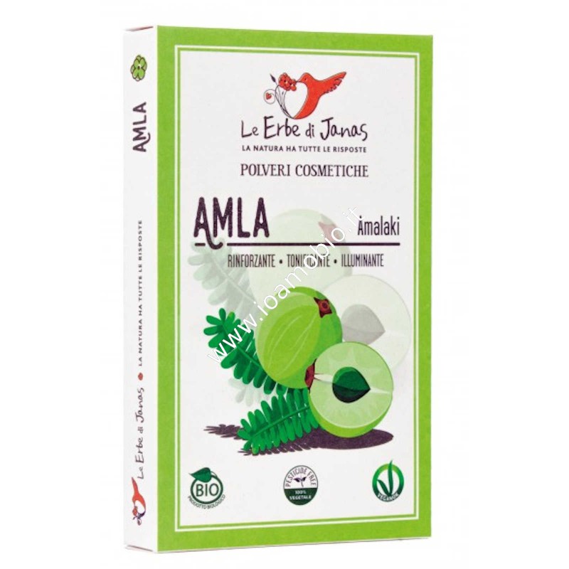 Amla (Amalaki) Bio 100g - Le Erbe di Janas - Previene la Caduta dei Capelli