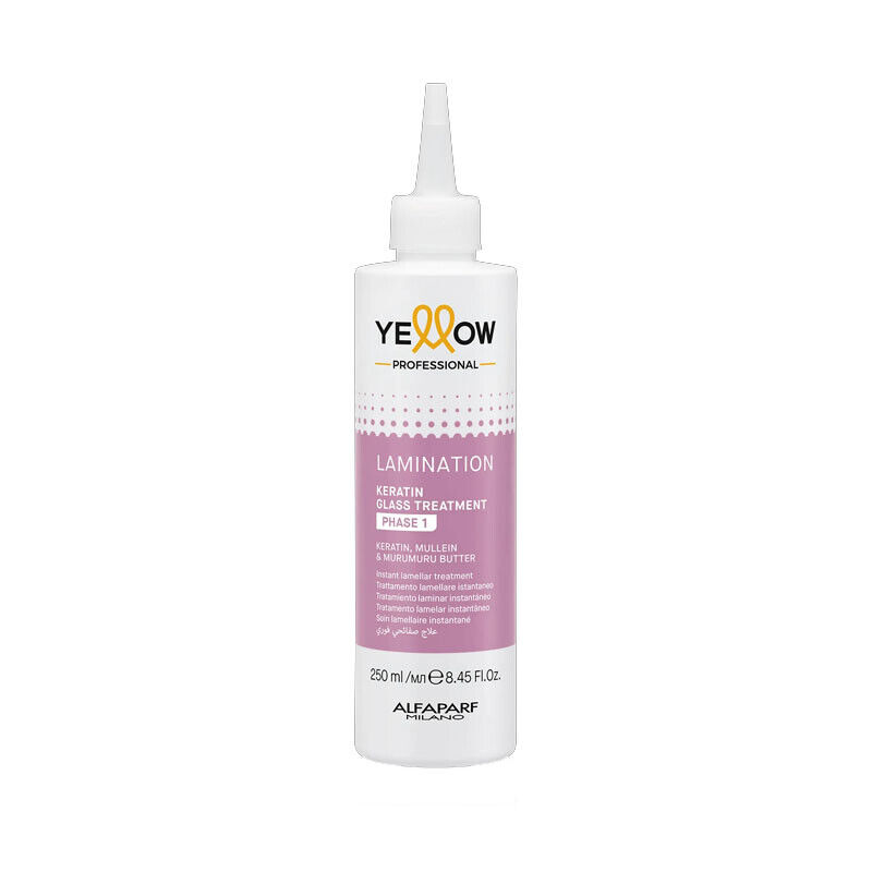 ALFAPARF Yellow Lamination Keratin Glass treatment Phase 1 250ml