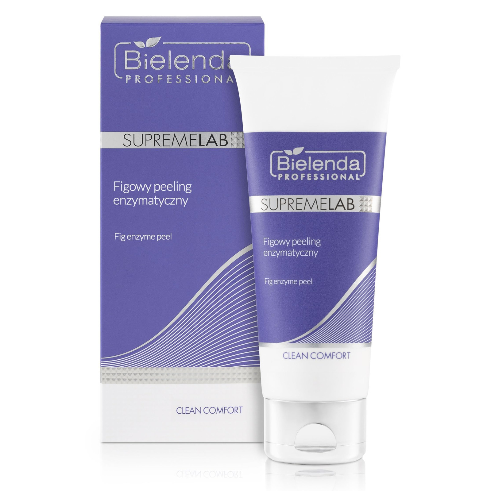 Bielenda Supremelab Clean Comfort, peeling agli enzimi del fico, leviga e (Y0E)