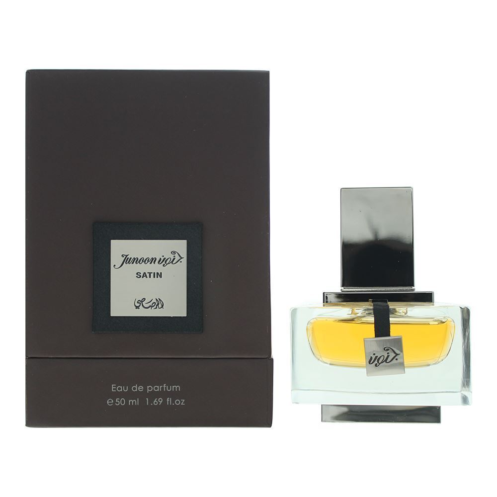 Rasasi Junoon Satin Eau de Parfum 50ml Spray Men's - For Him EDP - NEW.